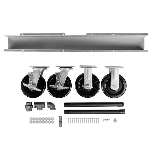 Scratch and Dent Vulcan STACK/G-CST Gas Convection Oven Stacking Kit with Casters