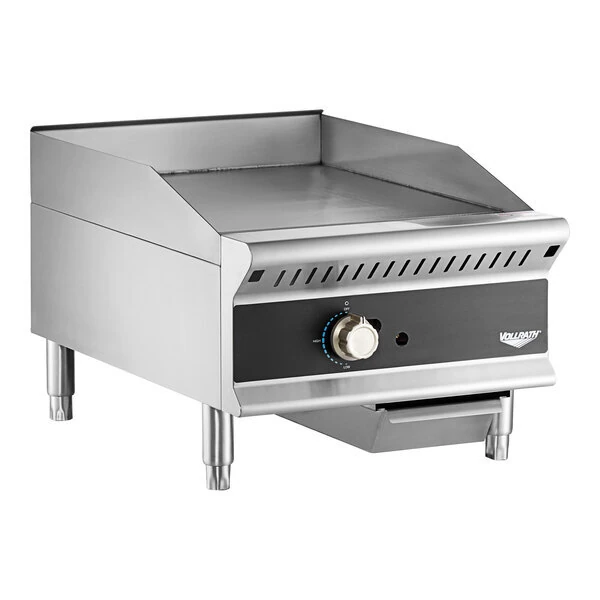 Scratch and Dent Vollrath GGMDM-18 18" Medium-Duty Countertop Griddle with Manual Controls - 28,000 BTU