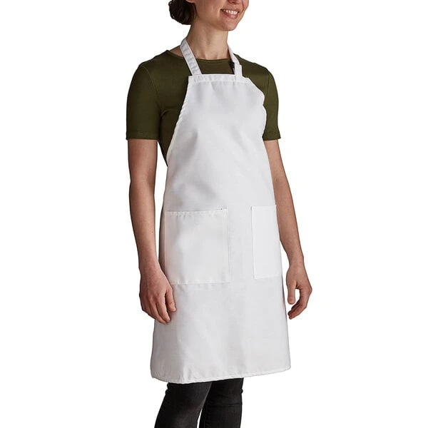 White Restaurant Aprons