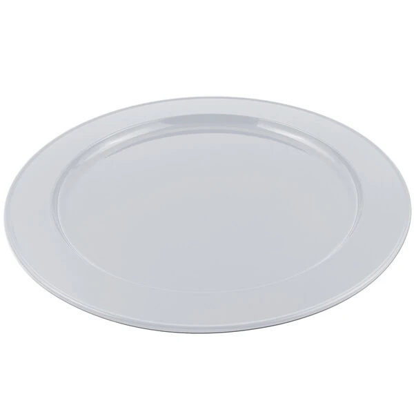 Silver Metal Serving and Display Platters / Trays
