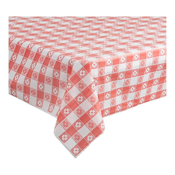 Gingham Disposable Tablecloths & Runners