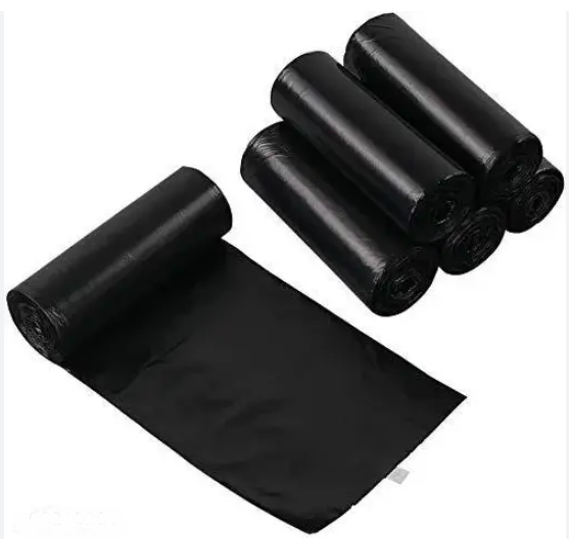 Garbage Bag (50 Pcs Bundle) - 15 Micron - 45 x 65 Cm - Black