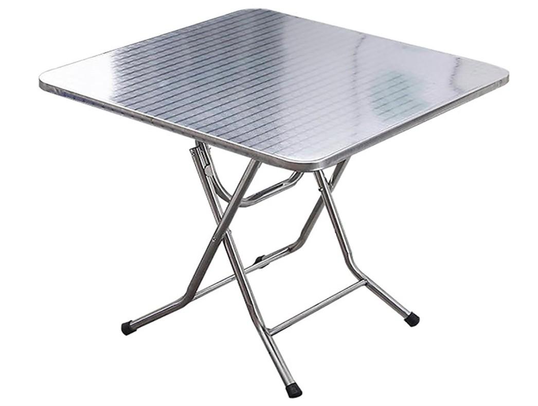 Portable Folding Side Table - Gray - 60 x 60 Top