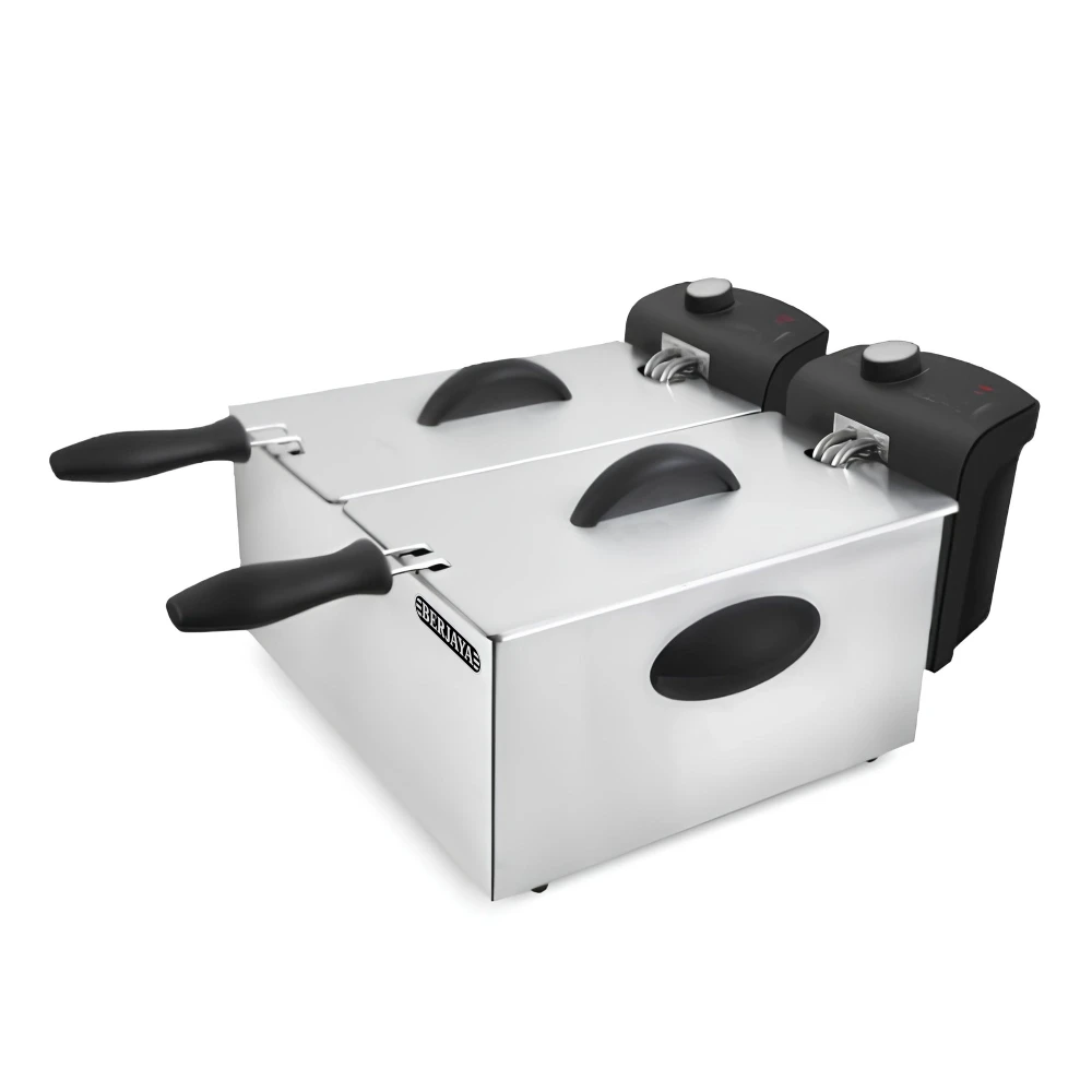 Berjaya, Deep Fryer, 2×3 L, 2 Baskets, Electric
