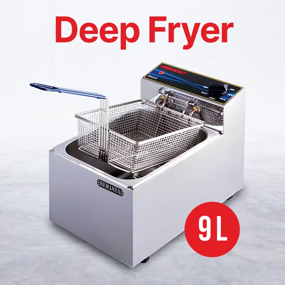 Berjaya, Deep Fryer, 9 L, 1 Basket, Electric