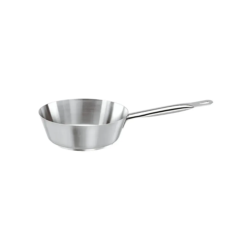 Paderno, Stainless Steel Conical Sauté Pan, 1.2 L Capacity