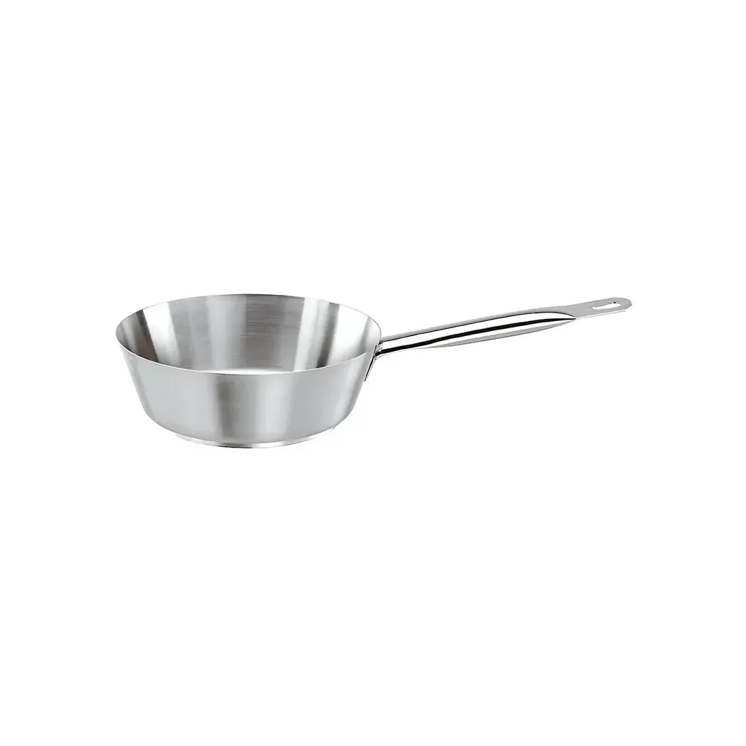 Paderno, Stainless Steel Sauté Pan, Conical, 1.6 L Capacity