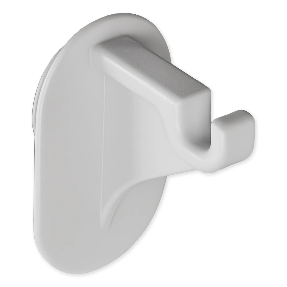Tecnodom, Grid-Support Hook, Plastic, White