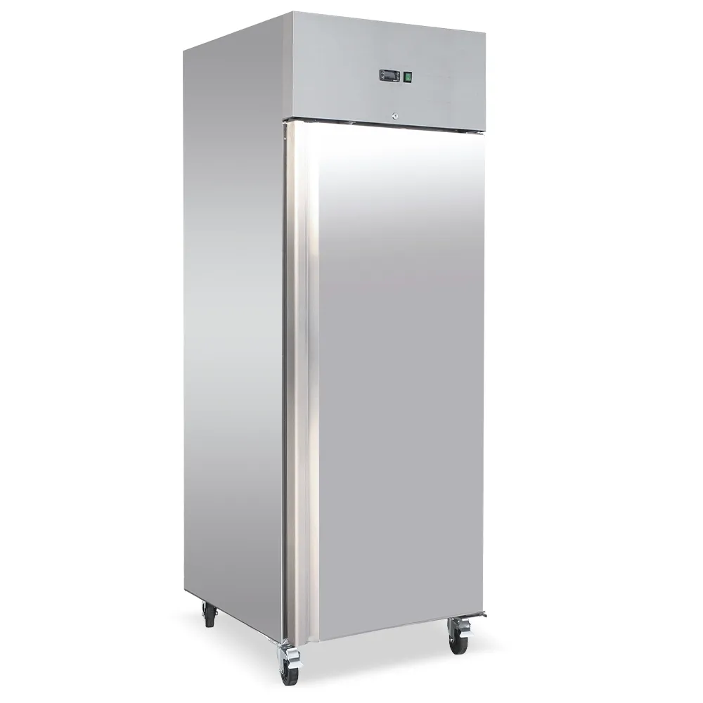 Medal Upright Freezer SS304 - 685L, Single Door, -18°C, 5-Yr Warranty