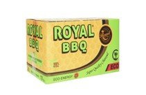 Royal BBQ Charcoal Briquettes Long Hole Green 10 Kg Box