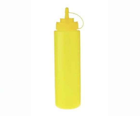 Squeeze Dispenser - Yellow - 24 Oz - 709 ml