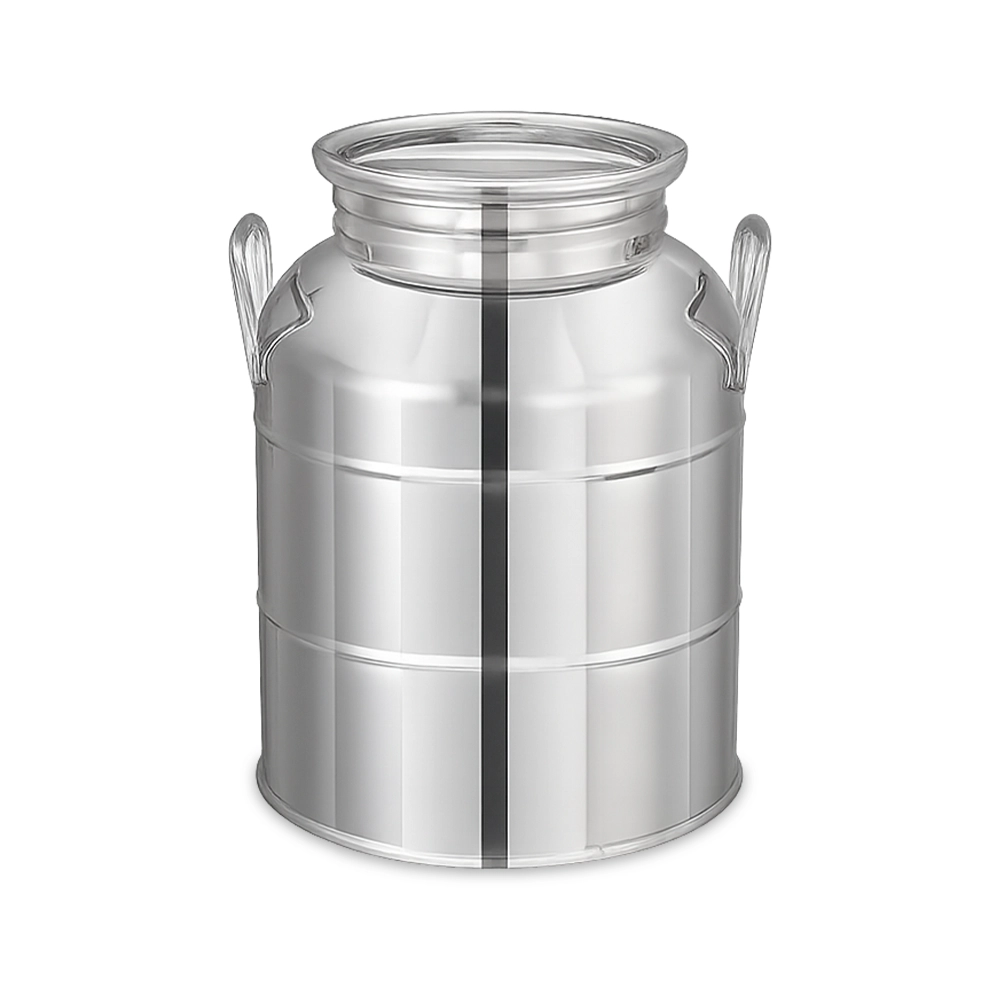 Pradeep, Milk Can, 2L Capacity, Without Tap, Rod Handle