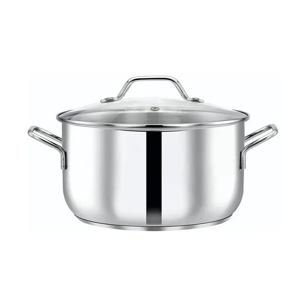 Pradeep, Cast Iron Cookware, Cookpot, 1.7 L Capacity, Glass Lid