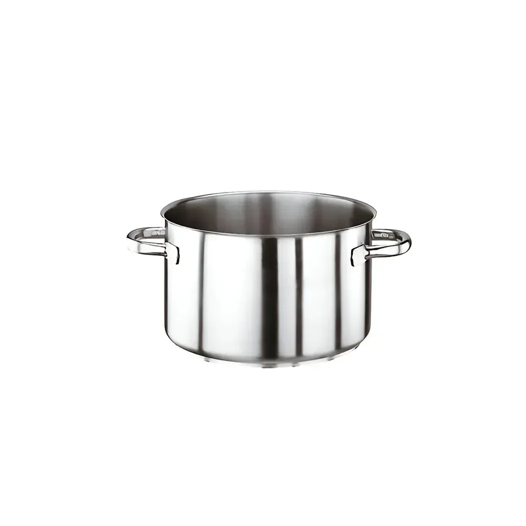 Paderno, Cast Iron Cookware, Saucepot, 2.7 L Capacity, Stainless Steel