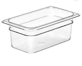 CAMBRO - PC Clear GN Container 1/4 x 10 Cm deep