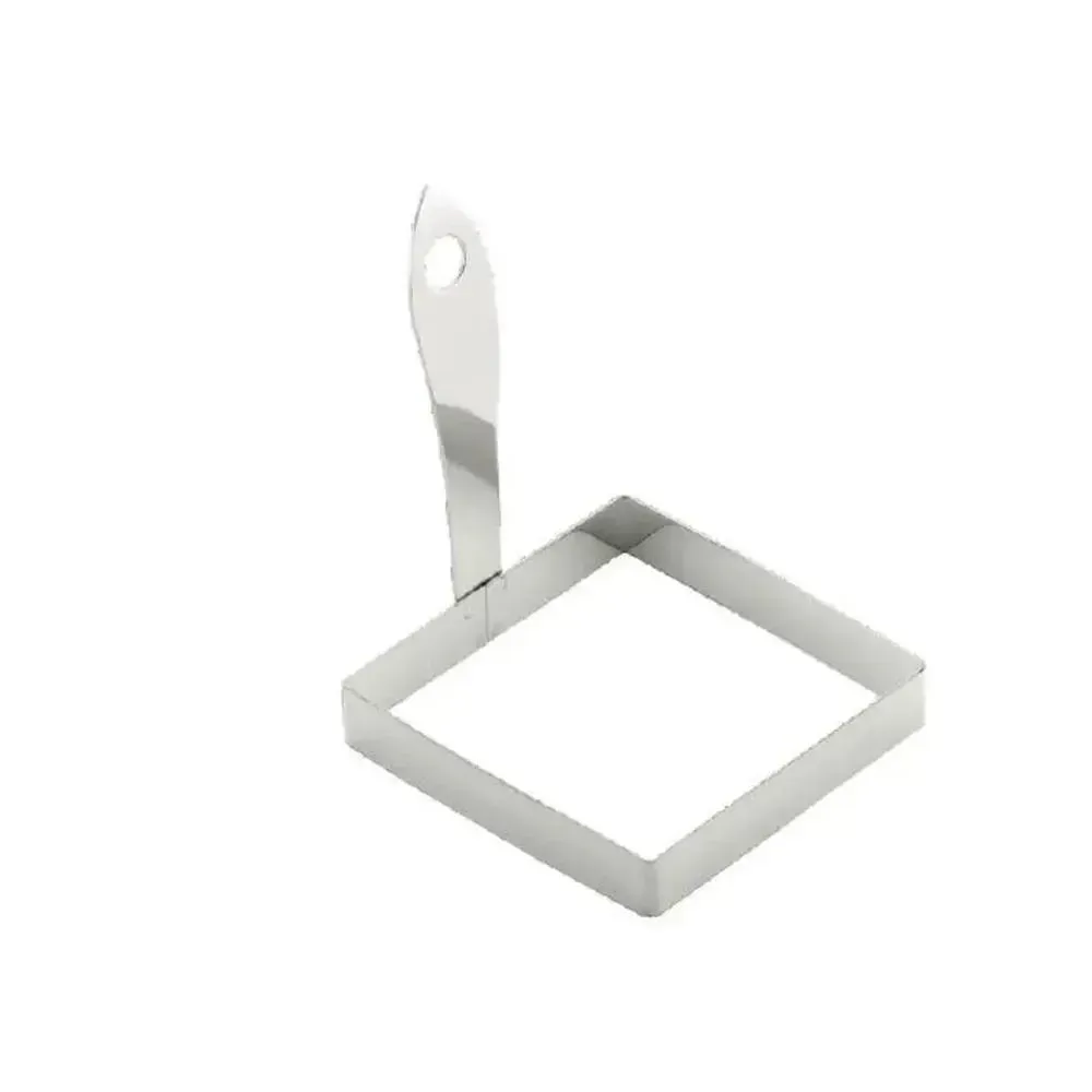 Lacor, Egg Ring, Stainless Steel, Square, 8.5 cm