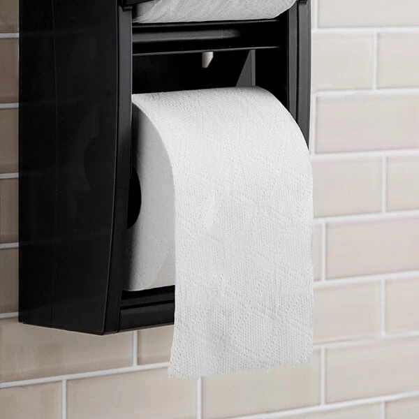 Scott® Professional 4" x 4" Individually-Wrapped 2-Ply 473 Sheet Toilet Paper Roll - 80/Case