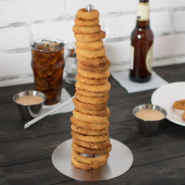 Clipper Mill by G.E.T. 4-81874 Stainless Steel 12" Onion Ring Tower