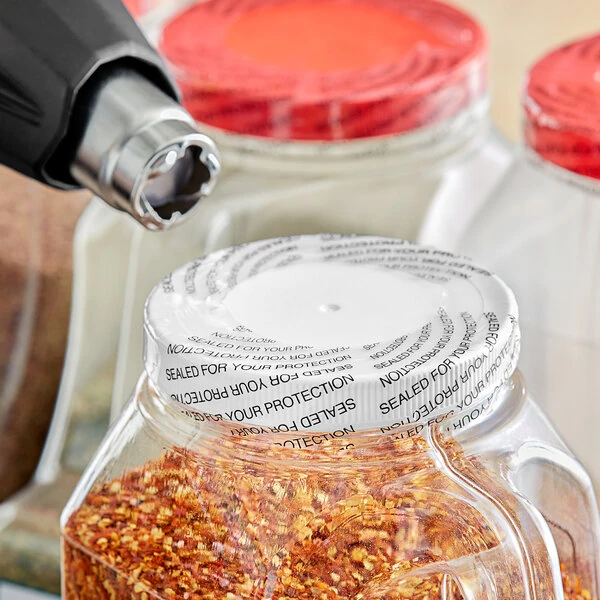 180 mm x 50 mm Clear Perforated Shrink Band - 250/Bag