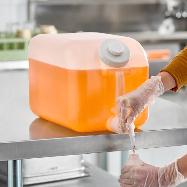 Lavex 5 Gallon Plastic Dispensing Container