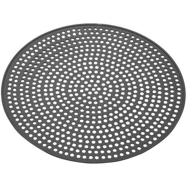 American Metalcraft HCAD12 12" Mega Perforated Pizza Disk - Hard Coat Anodized Aluminum