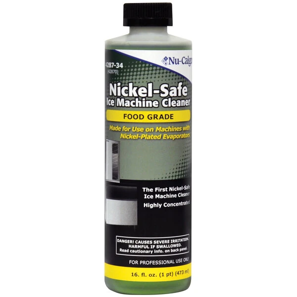Nu-Calgon 4287-34 16 oz. Nickel-Safe Food-Grade Ice Machine Cleaner - 12/Case