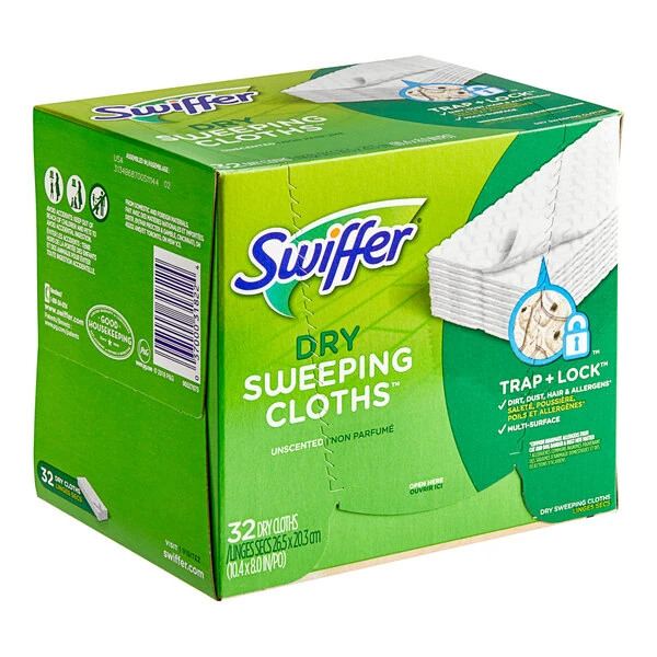 Swiffer® Sweeper 82822 Disposable Dry Multi-Surface Sweeping Cloths 32 Count