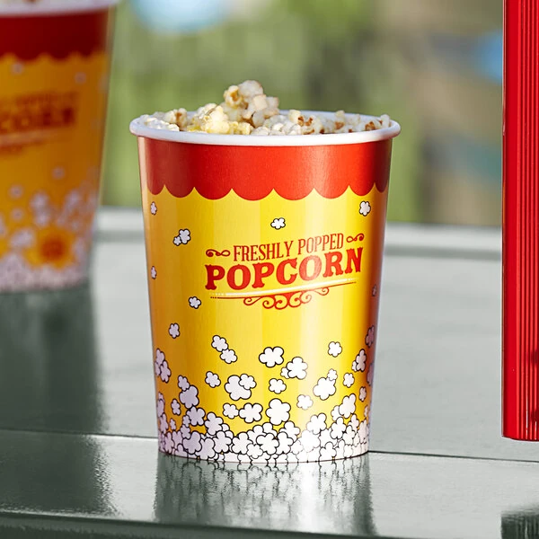 Carnival King 32 oz. Popcorn Cup - 500/Case