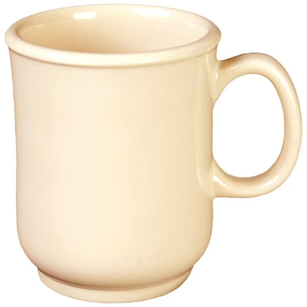 Thunder Group ML901T Nustone Tan Melamine Mug 8 oz. - 12/Pack