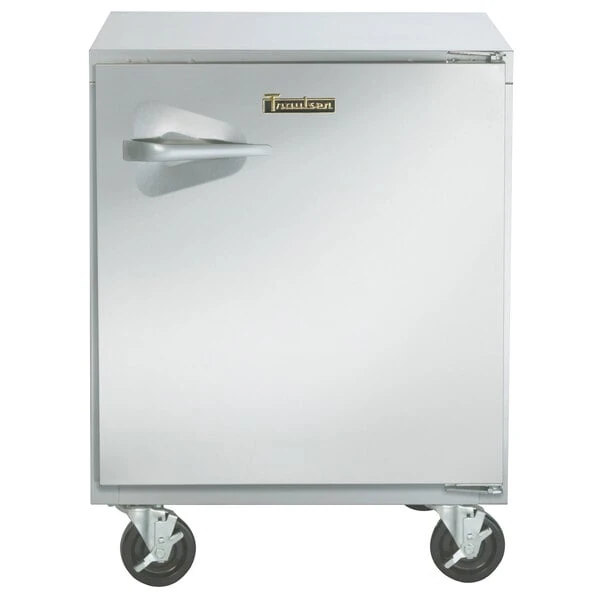 Traulsen ULT27-R-SB 27" Undercounter Freezer with Right Hinged Door and Stainless Steel Back