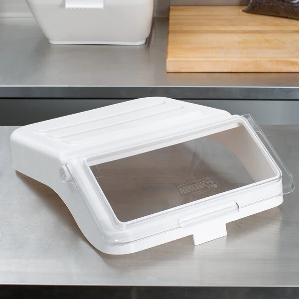 Baker's Lane Clear Replacement Lid for 12.63 Gallon / 200 Cup Shelf Ingredient Bin