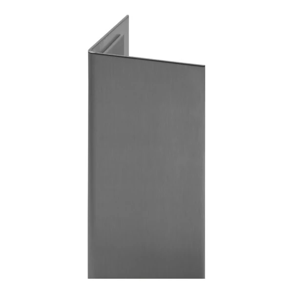 Western Fabricating 1" x 1" x 60" 16 Gauge Stainless Steel Corner Guard with #4 Brushed Finish and 3M Double-Sided Tape 10106016ST