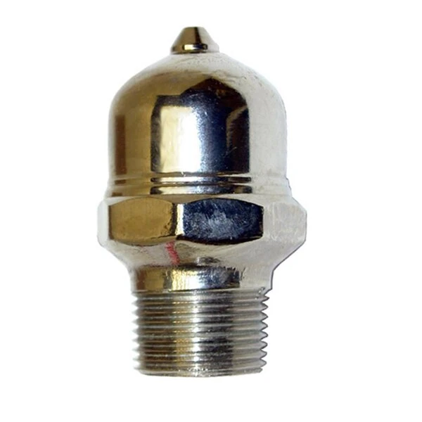 AllPoints 561248 25 PSI Bottom Mount Air Vent - 1/2" FPT Inside, 3/4" MPT Outside
