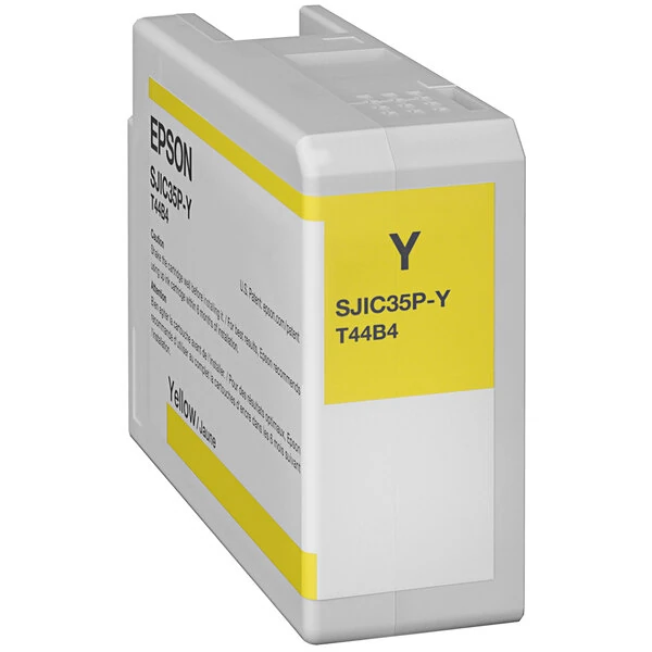 Epson C13T44B420 Yellow Ink Cartridge for ColorWorks CW-C6000 and CW-C6500 Label Printers