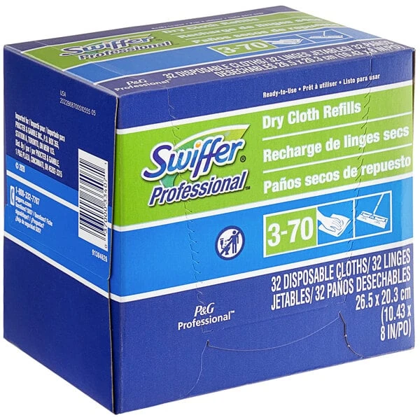 Swiffer® Professional 33407 Sweeper Disposable Dry Sweeping Cloths - 192/Case