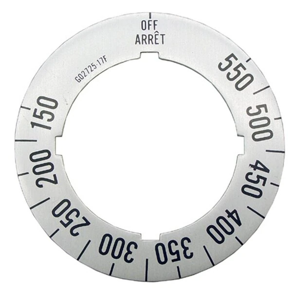 AllPoints 221396 Knob/Dial Insert; Off, 150-550