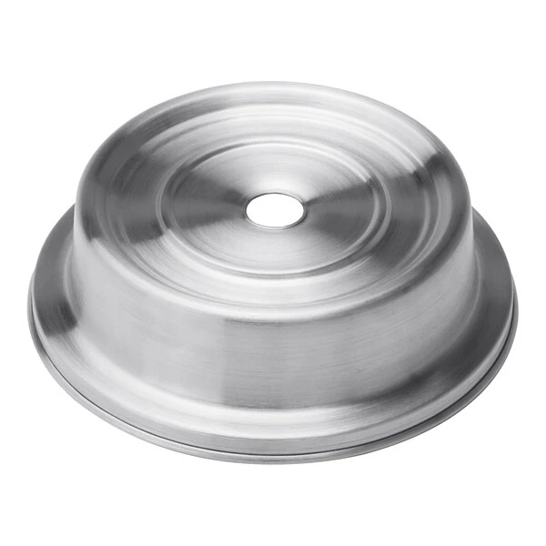 American Metalcraft 6 5/8" - 6 7/8" Stainless Steel Plate Cover for Standard and Narrow Foot Plates