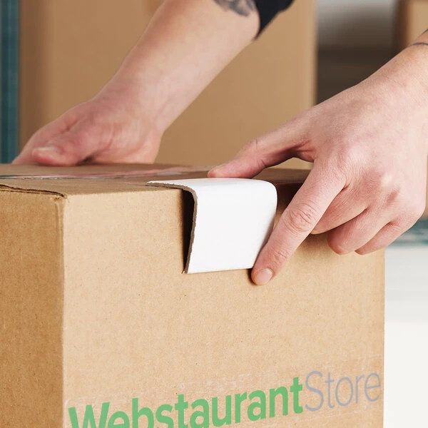 Lavex 2" x 2" x 3" 0.12" Thick Cardboard Edge Protector - 1,200/Case