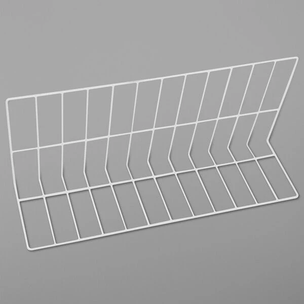 Elite Global Solutions W81228-W 28" x 8" x 12" White Vinyl Coated Wire Divider