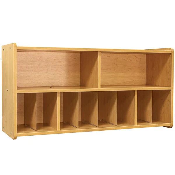 Tot Mate TM2336A.S2222 Maple Laminate Diaper Wall Storage - 45 7/8" x 14 3/4" x 23 1/8"