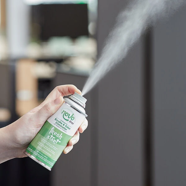 Noble 5 oz. Fresh Start Total Release Ready-to-Use Smoke & Odor Eliminator Air Freshener - 12/Case
