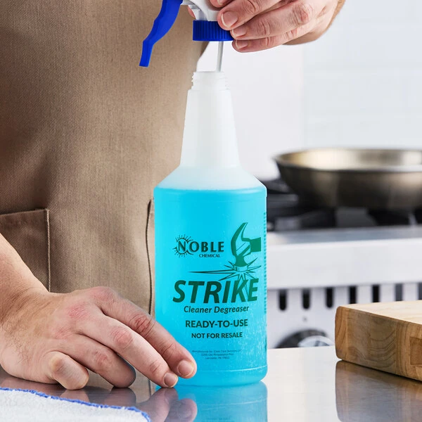 32 oz. Labeled Bottle for Noble All Purpose Cleaner and Degreaser