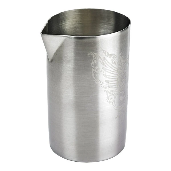 Barfly® M37086 21 oz. Double Wall Stainless Steel Mixing / Stirring Tin with Logo