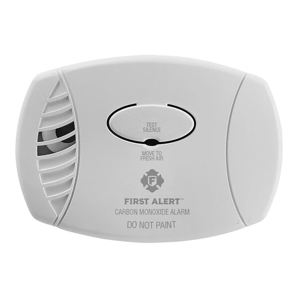 First Alert Plug-In Carbon Monoxide Alarm with Battery Backup FAJ1039734 - 120V