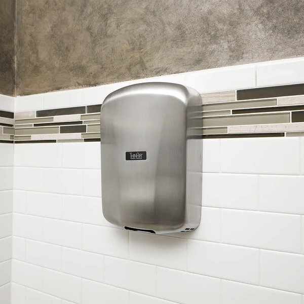 Excel TA-SB ThinAir® High-Efficiency Hand Dryer with Brushed Stainless Steel Cover - 208/277V, 950W