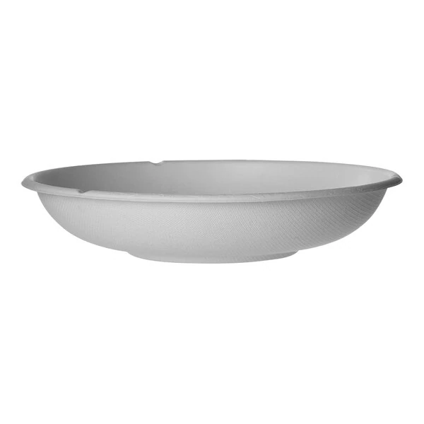 Eco-Products Vanguard 24 oz. Compostable Sugarcane Coupe Bowl - 400/Case