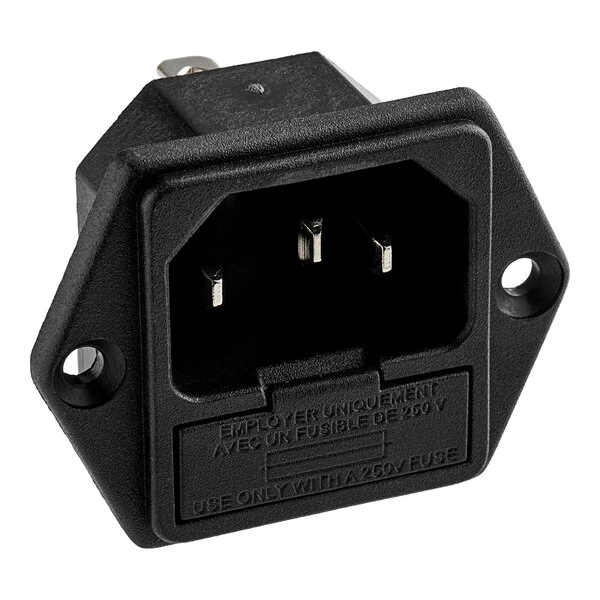 Avantco 44930100538 Power Cord Receptacle for SF-3, SF-5, and SF-10