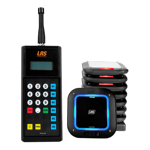 LRS Guest Paging System 30 Pager Kit with Guest Transmitter
