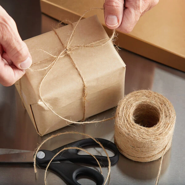 Seaboard Twine Company 1-Ply Natural Jute Twine 1/5 lb. Tube