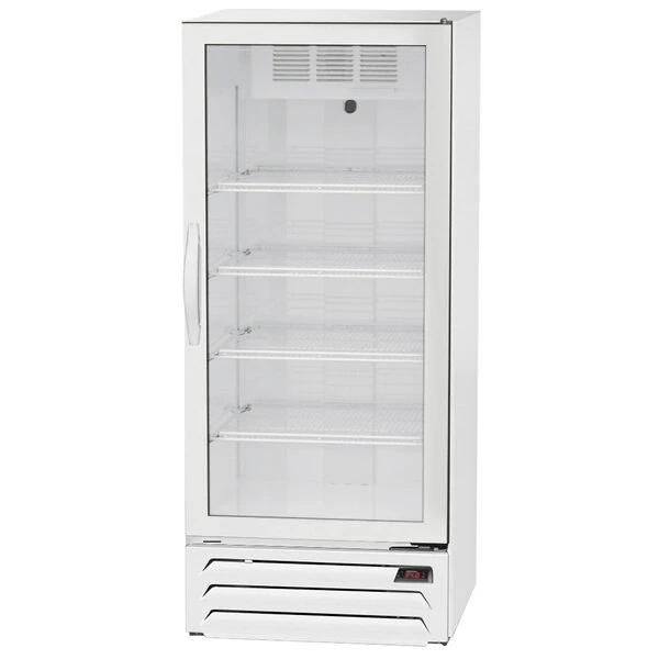 Beverage-Air MMR12HC-1-W MarketMax 24" White Refrigerated Glass Door Merchandiser with LED Lighting